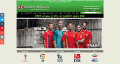 Desktop Screenshot of camisetasdefutbol-tailandia.com